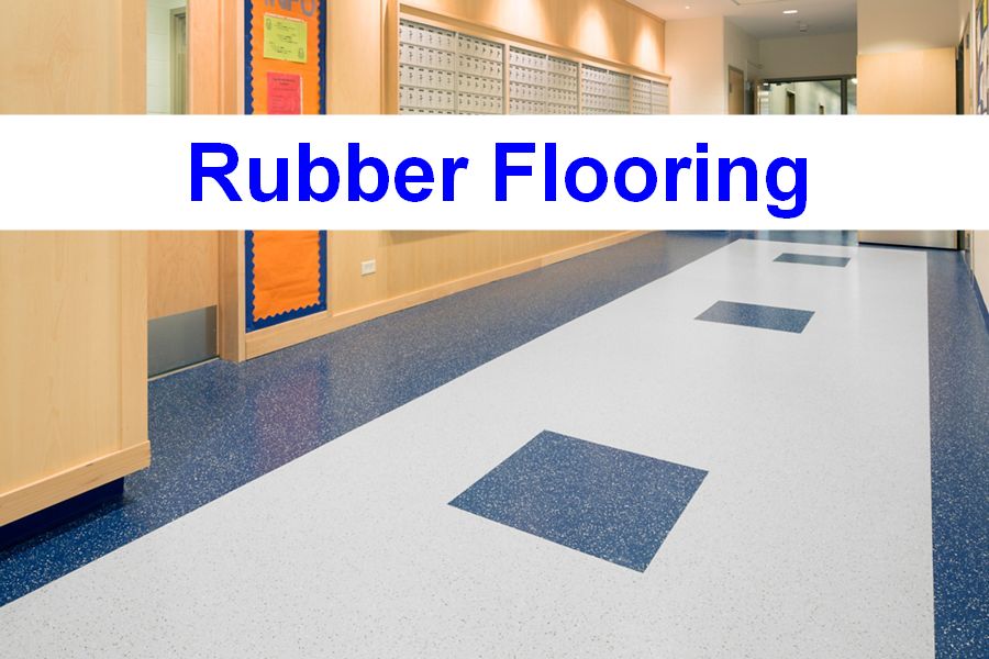 Rubber Flooring solutions for extreme requirements. Medical flooring.