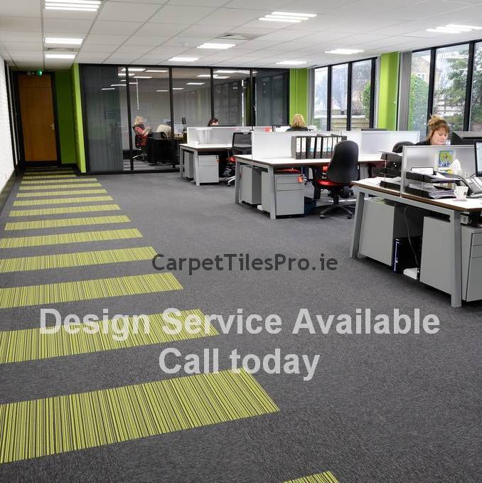 Carpet Tile Office design by CarpetTilesPro.ie