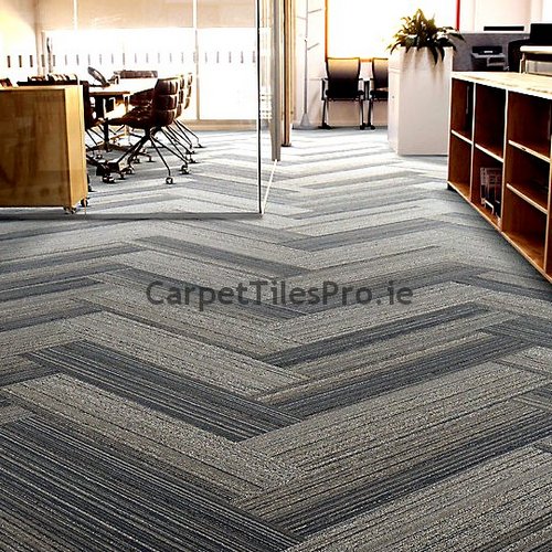 Plank Carpet Tiles by Interface. Office Classic Design.