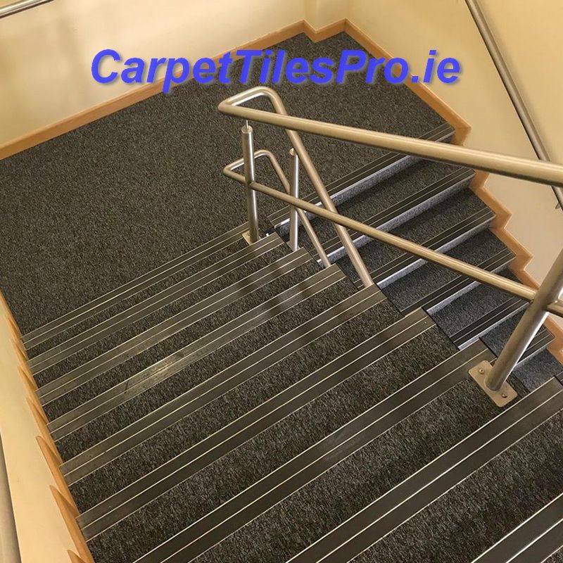 Nice Stairs hardware and Carpet Tiles give a quality and resilient finish.